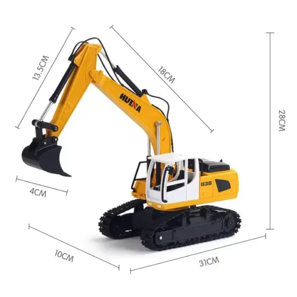 Excavadora Control Remoto a Escala 1:24