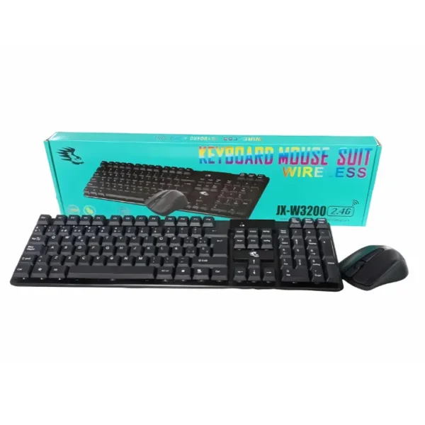 Combo de teclado y mouse inalámbrico JX-W3200